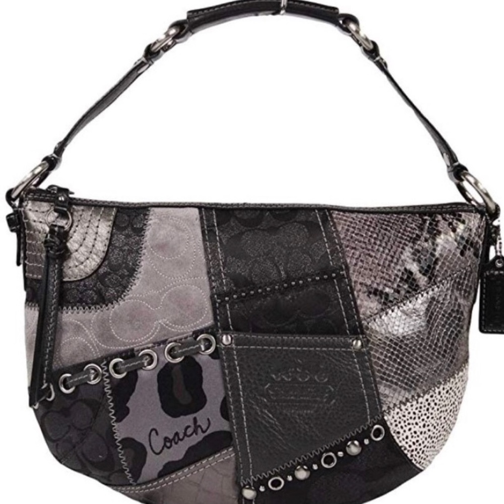 Coach soho hobo patchwork bag